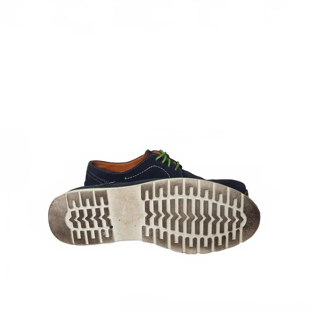 Ben Sherman Mickey Men's Blue Suede Leather Shoes Size‎ 10